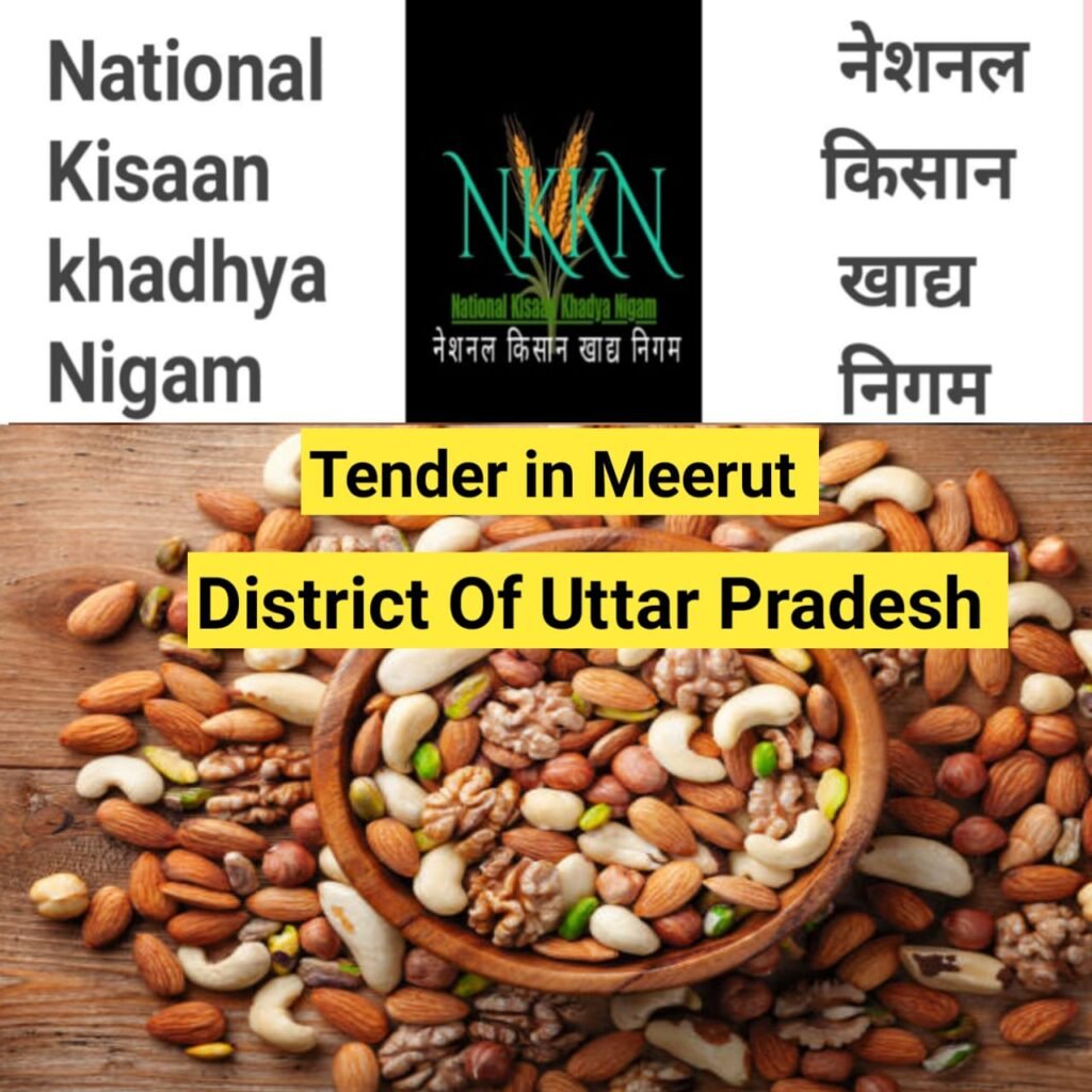 Tender in National Kisaan Khadya Nigam District Meerut  of Uttar Pradesh Unit